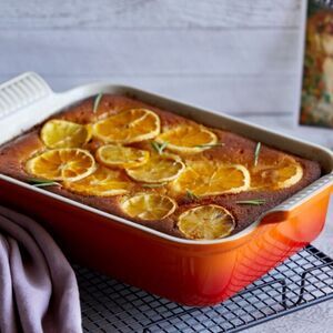 Le Creuset Heritage 32cm Rectangular Baking Dish- Flame